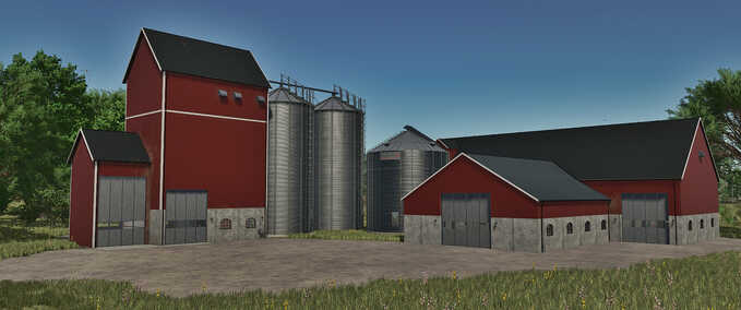 Silos Swedish Grain Storage Farming Simulator mod
