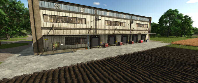 Factories Big Logistics Center Farming Simulator mod
