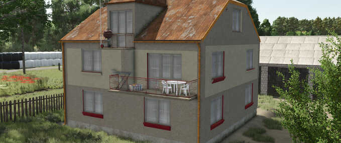 Buildings with Functions Old Polish House Farming Simulator mod