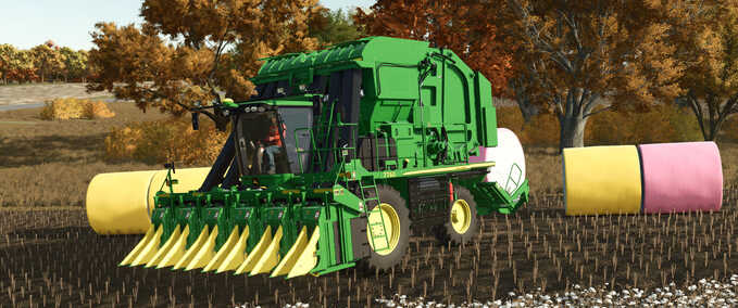 Other manufactors John Deere 7760 & CP690 Cotton Pickers Farming Simulator mod