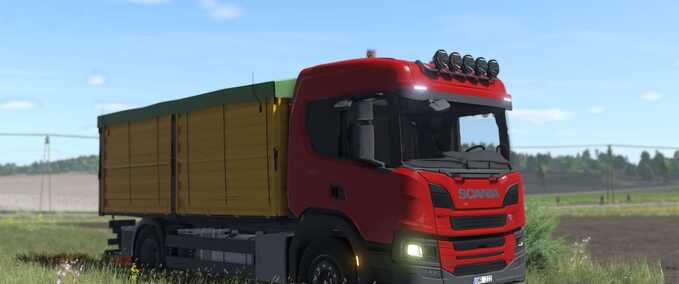 Scania P220/360 Grain Truck Mod Image