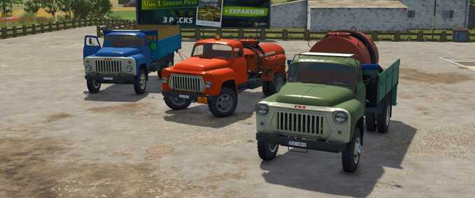GAZ-52/53 Truck Pack Mod Image