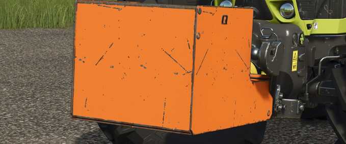 weights Quicke Ballast Box 800 - Rust Edition Farming Simulator mod