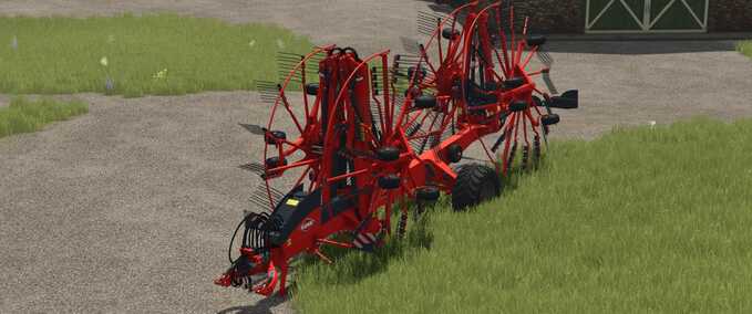 Tedders Kuhn GA 15131 Rust Edition Farming Simulator mod