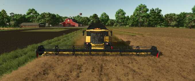 Cutters New Holland Varifeed 41ft Farming Simulator mod