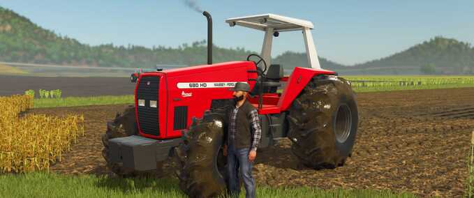 Other manufactors Massey Ferguson 680HD Farming Simulator mod
