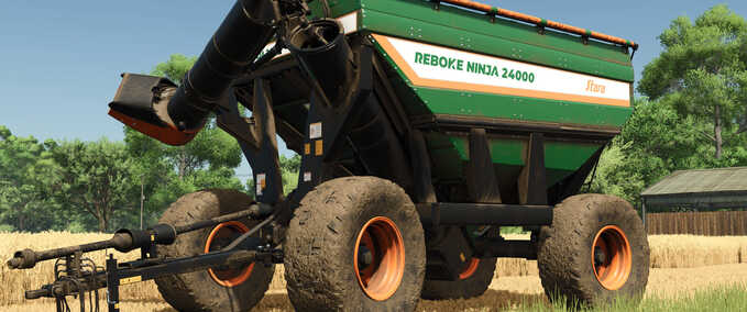 Overloader Stara Reboke Ninja & Inox 20 Series Auger Wagons Farming Simulator mod