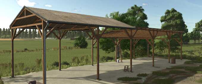 Sheds Old Machine Storage Farming Simulator mod