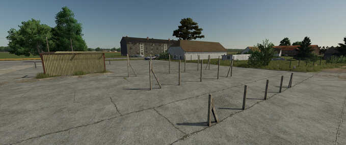 Decoration Old Wire Mesh and Pasture Fences Farming Simulator mod