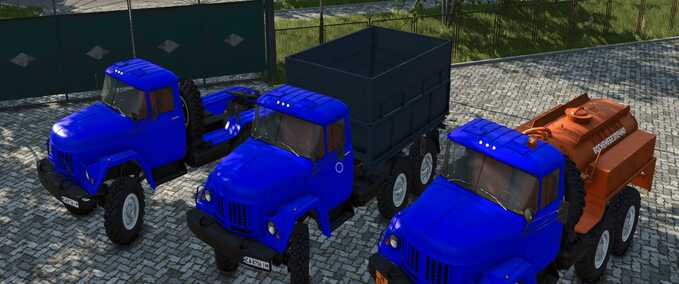Trucks ZIL-131 Pack Farming Simulator mod
