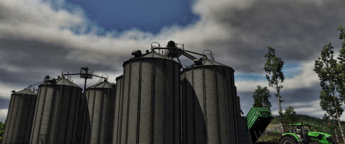 Silos Old Silo Bins Farming Simulator mod