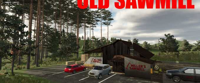 Factories Old Sawmill Farming Simulator mod
