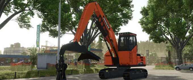 Doosan with Grapple Mod Image