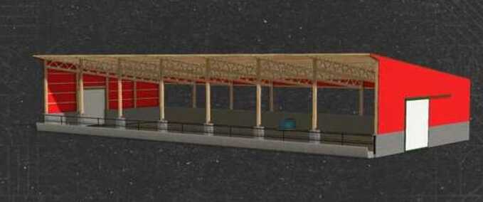Animal Pens Monoslope Cattle Barn Farming Simulator mod