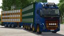 Volvo FH16 Animal Transport Truck & Trailer
