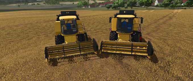 Cutters New Holland High Capacity 720CG Headers Pack Farming Simulator mod