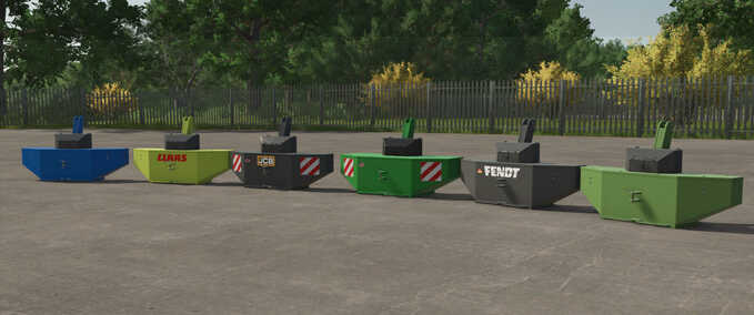weights Lizard Front Counter Weight Pack Farming Simulator mod