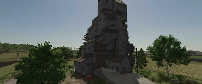 Decoration Grain Elevator Museum Farming Simulator mod