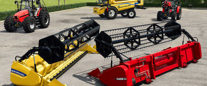 Cutters CNH Varifeed / TerraFlex 18FT Headers Farming Simulator mod