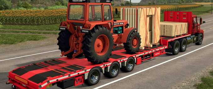 Low Loaders Schwarzmüller Semi Lowloader 3A Farming Simulator mod