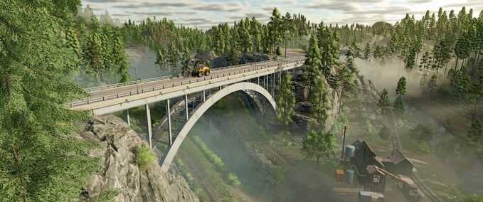 Maps Silverrun Forest Farming Simulator mod