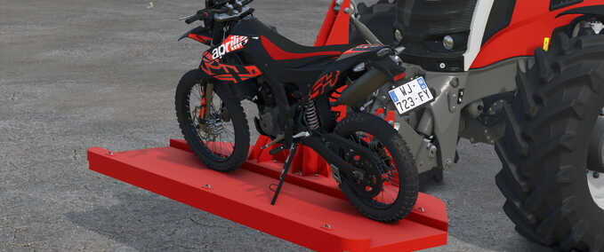 Motorcycle Transport Platform Mod Image