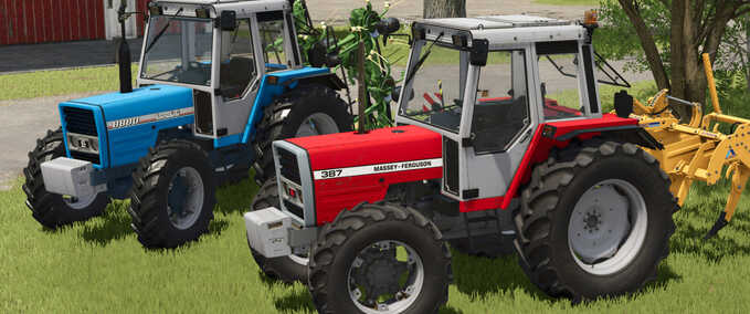 Tractors Landini X880 Series & MF 3X7 Series Farming Simulator mod