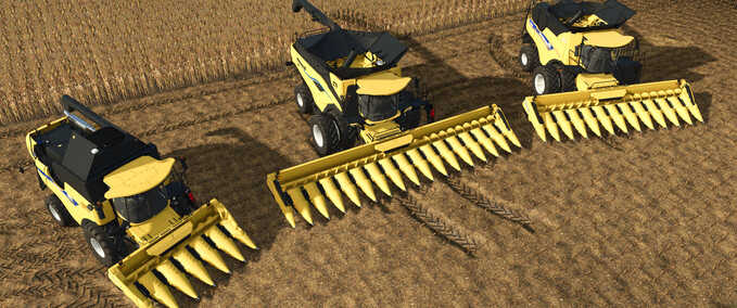 Cutters New Holland 980CR Series Corn Headers Farming Simulator mod