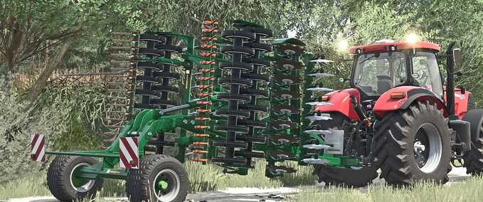 Disc Harrows Amazone Catros 4500 Farming Simulator mod