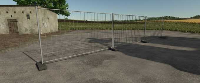 Decoration Construction Fence Farming Simulator mod