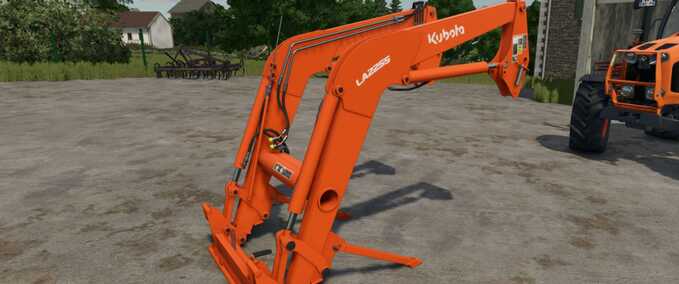 front loader Kubota LA2255 Front Loader Farming Simulator mod
