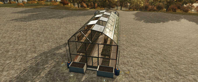 Greenhouses Universal Large Greenhouse Farming Simulator mod