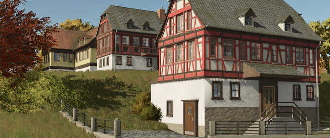 Decoration Timbered Houses Farming Simulator mod