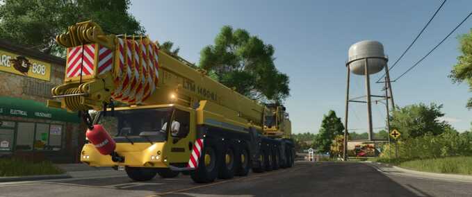 Liebherr LTM 1450 Mobile Crane Mod Image
