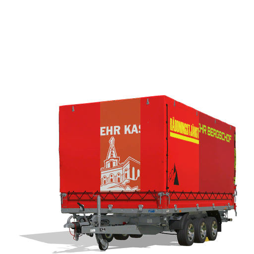 Multifunctional Fire Department Trailer - Thumbnail 1