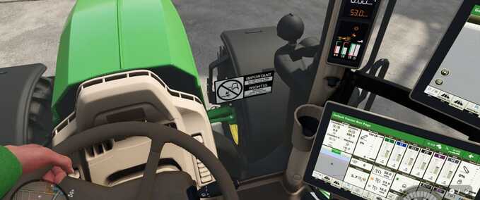 Realistic Camera with Hand on Steering Wheel Mod Image