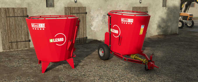 Forage Wagons Lizard Mini 2.5 / 2.5R Pack Farming Simulator mod