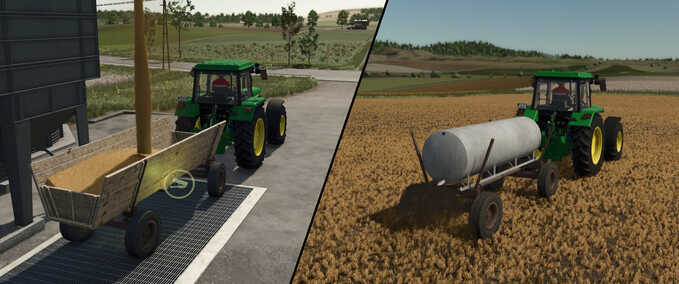 Old Wooden Wagon Mod Image