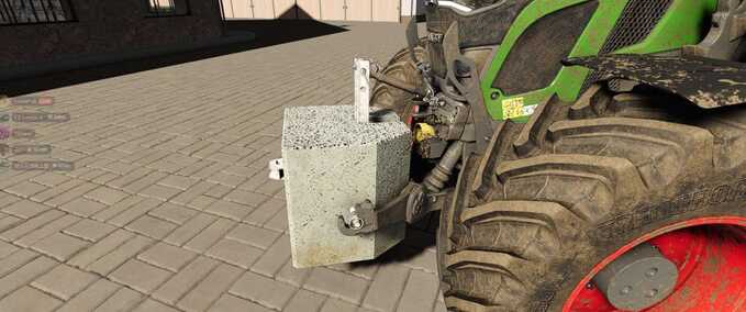 800kg Concrete Weight Mod Image