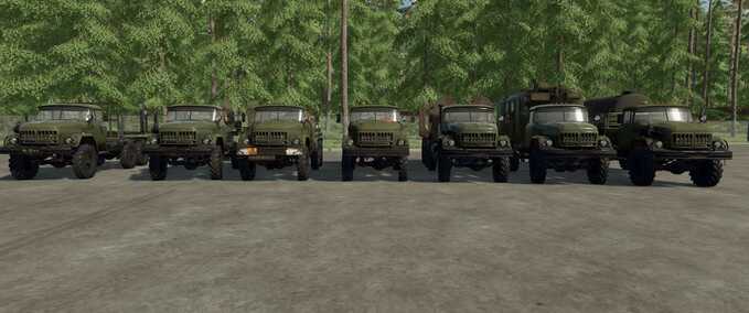 ZIL 131 Pack Mod Image