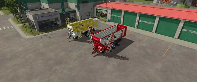 8450 Windrower Pack Mod Image