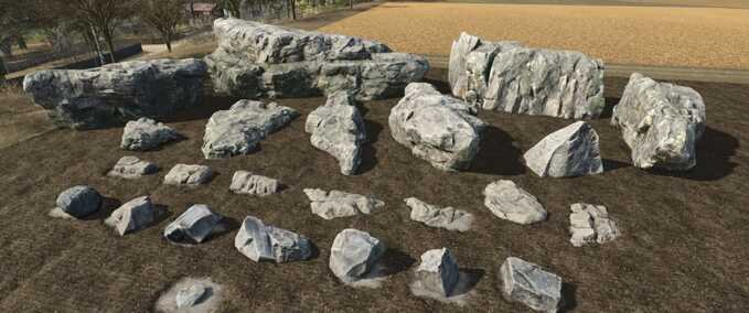 Decoration Decorative Rocks Farming Simulator mod