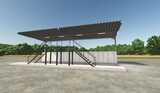 Washing Station with Workshop and Fuel Station Mod Thumbnail