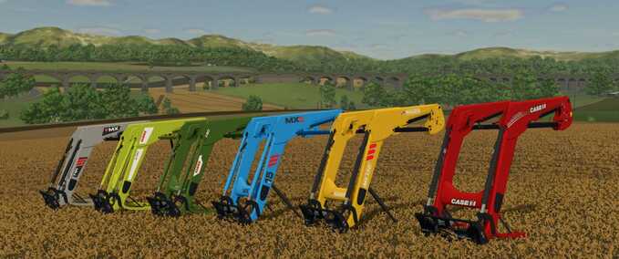 MX T414 / Claas FL140 Front Loader Mod Image