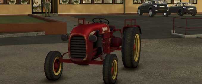 Decoration Bucher D4000 Decorative Tractor (Placeable) Farming Simulator mod