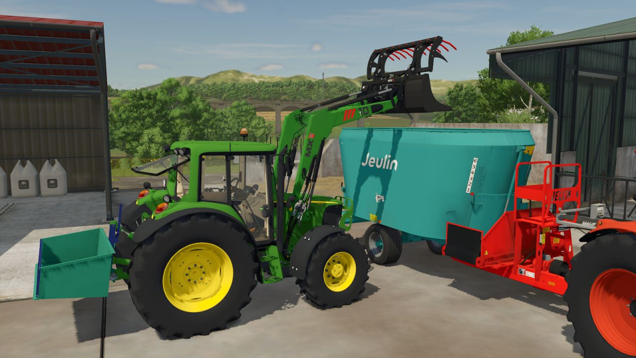 MX T410 / Claas FL100 Front Loader - Thumbnail 1