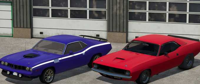 1971 Plymouth Cuda & 1974 Plymouth Barracuda Drag Mod Image