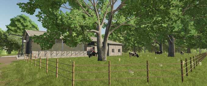 Cow Stable (500 Cows) Mod Image