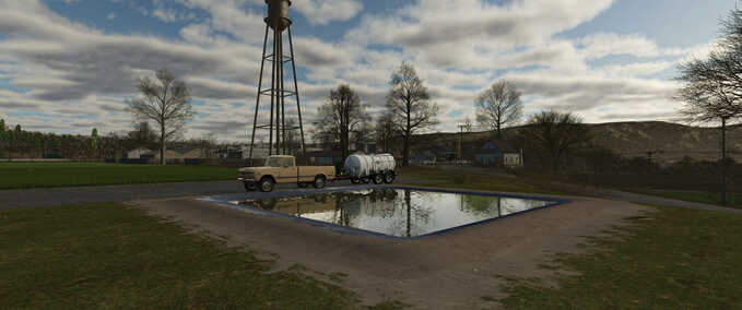 Silos Rainwater and Snow Harvesting Pit Farming Simulator mod