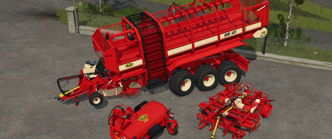 Other manufactors Gilles Sugar Beet Harvesting Pack Farming Simulator mod